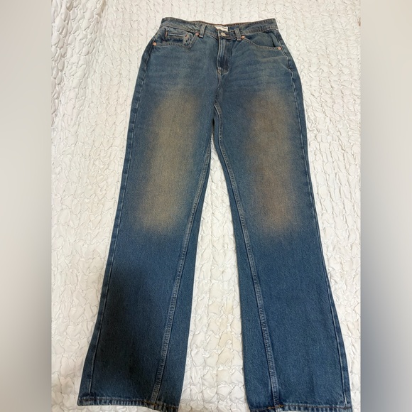 Free People Xena Slim Straight Jeans - Picture 5 of 8